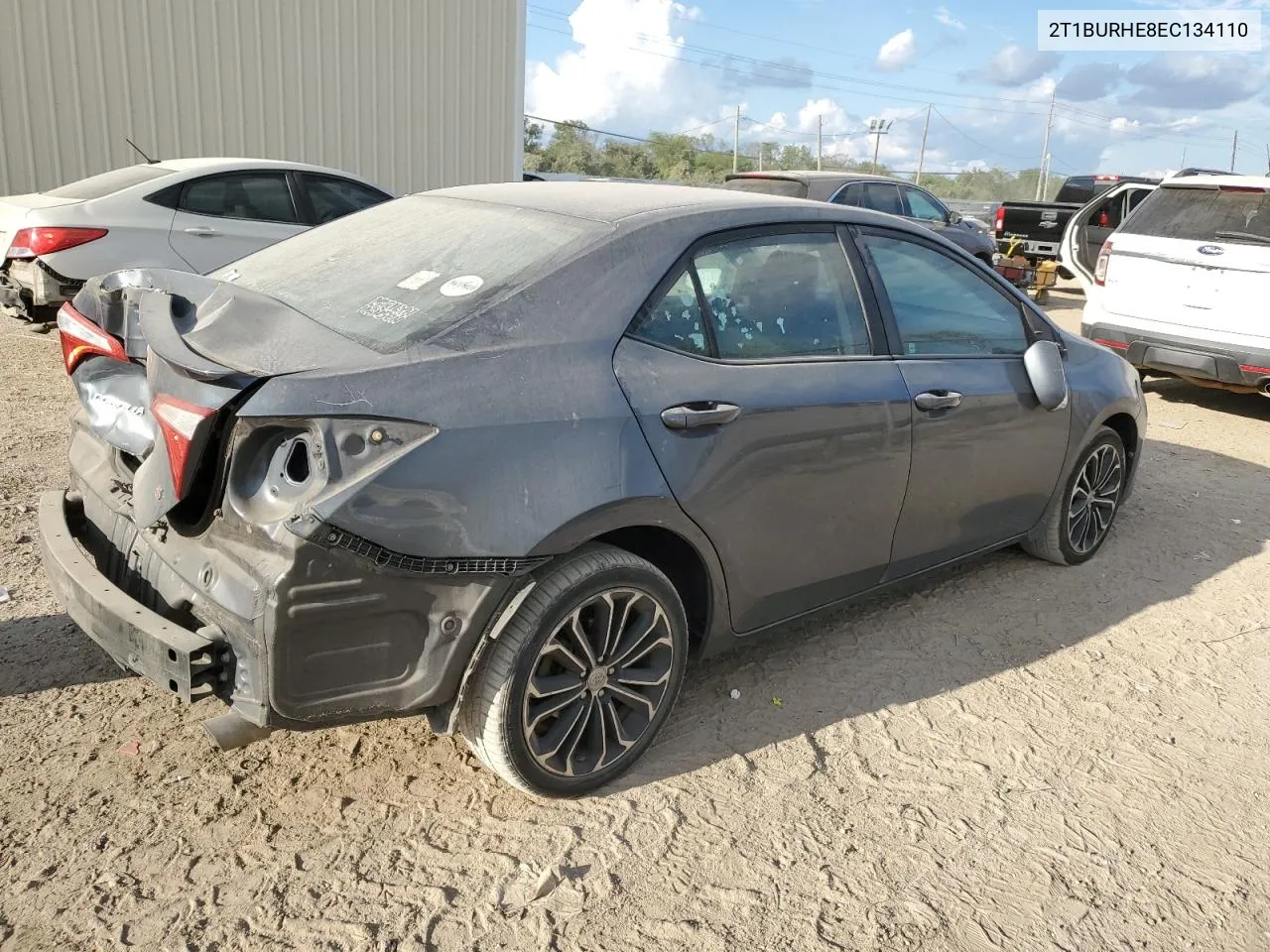 2014 Toyota Corolla L VIN: 2T1BURHE8EC134110 Lot: 74456634