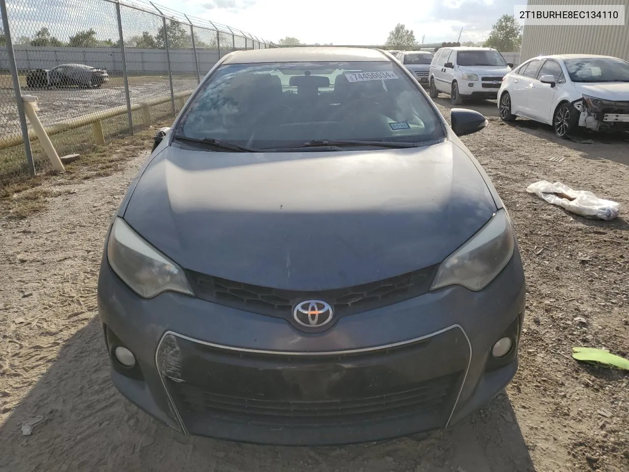 2014 Toyota Corolla L VIN: 2T1BURHE8EC134110 Lot: 74456634