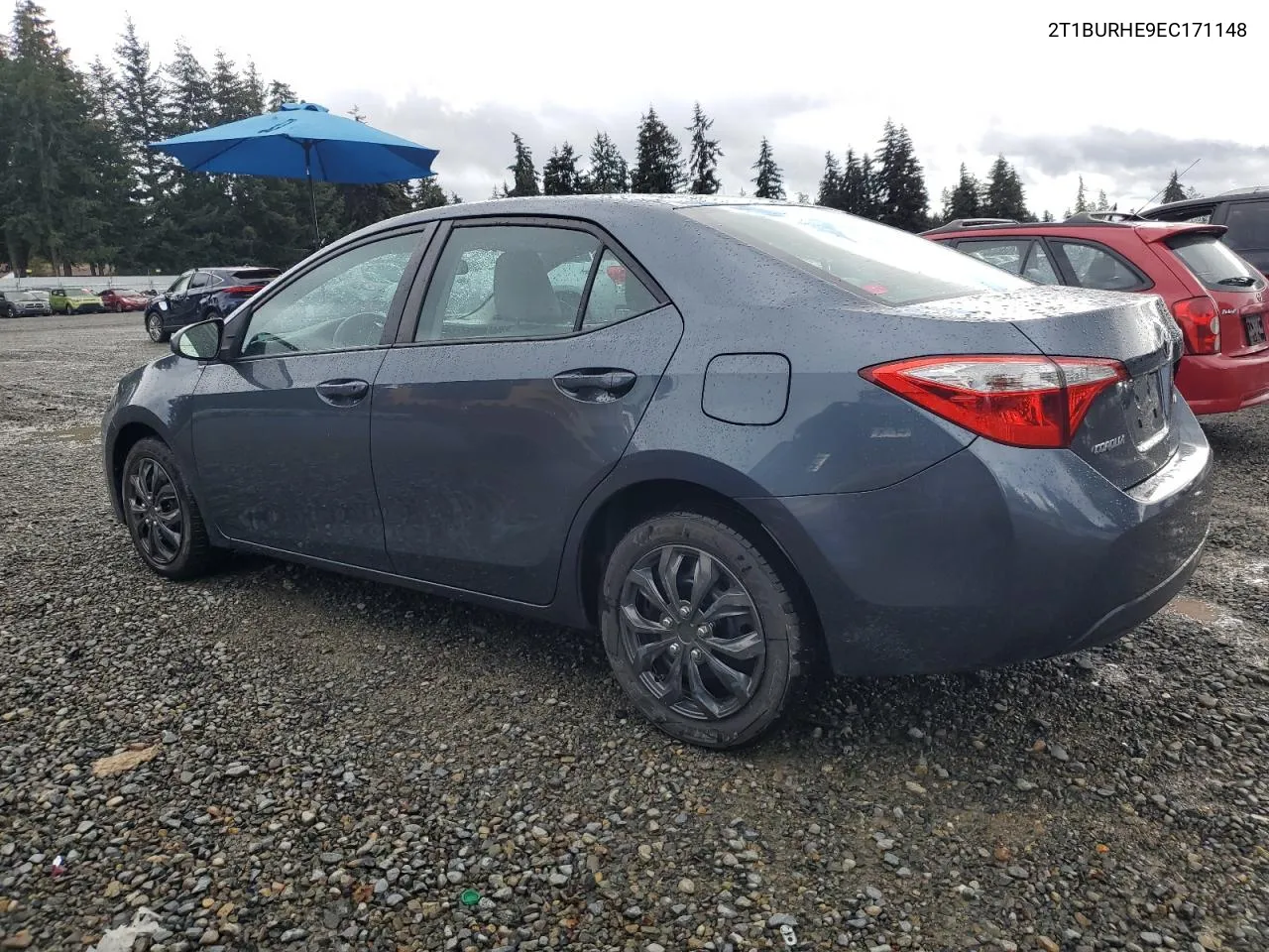 2014 Toyota Corolla L VIN: 2T1BURHE9EC171148 Lot: 74617704