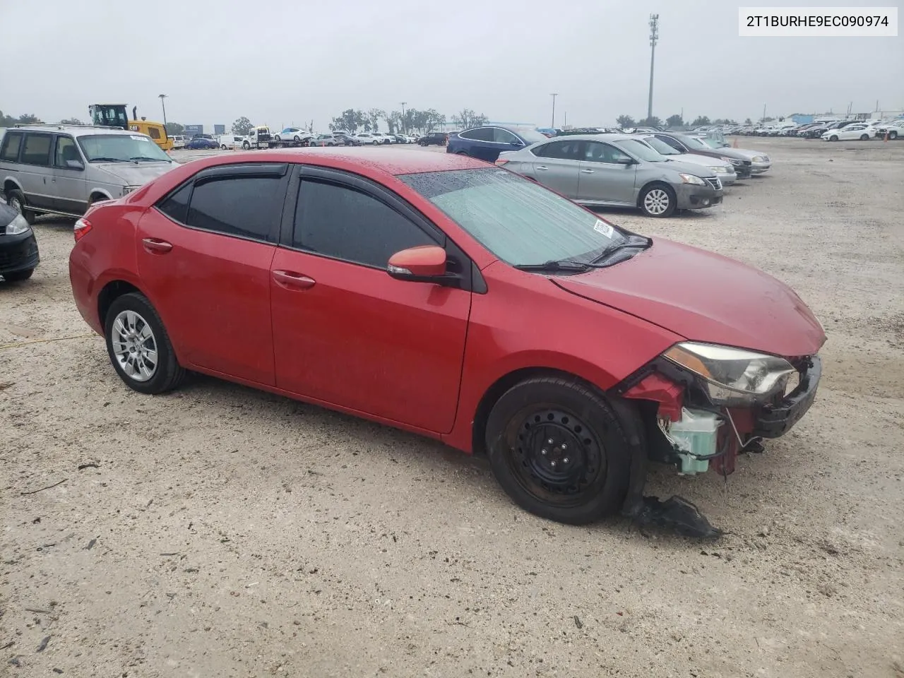 2014 Toyota Corolla L VIN: 2T1BURHE9EC090974 Lot: 74852654