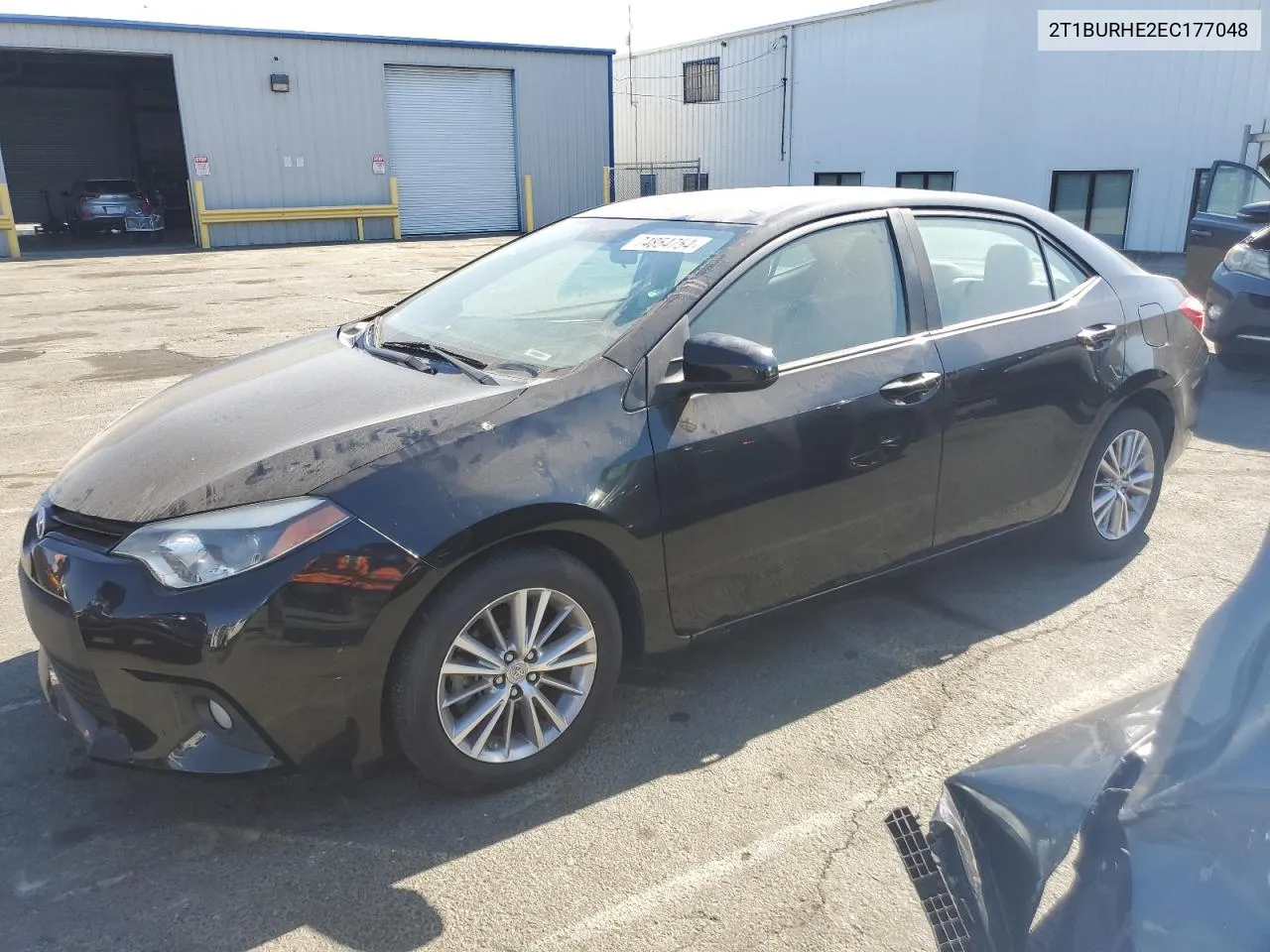 2014 Toyota Corolla L VIN: 2T1BURHE2EC177048 Lot: 74854754