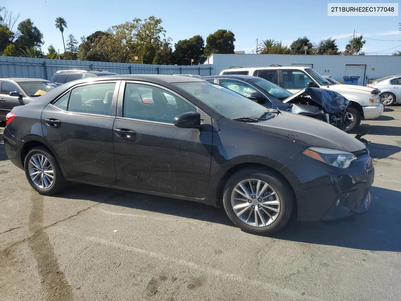 2014 Toyota Corolla L VIN: 2T1BURHE2EC177048 Lot: 74854754