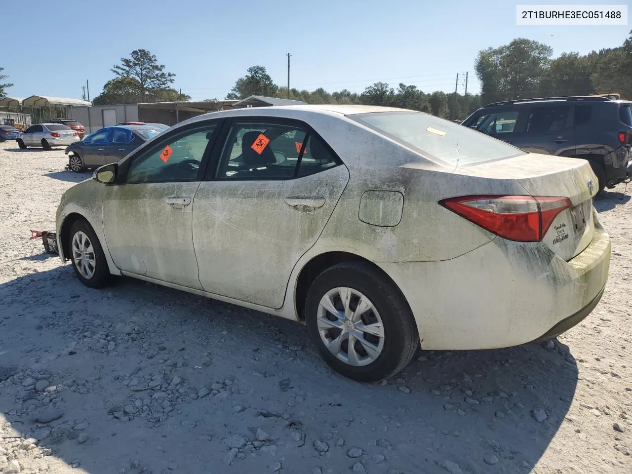 2014 Toyota Corolla L VIN: 2T1BURHE3EC051488 Lot: 75257864