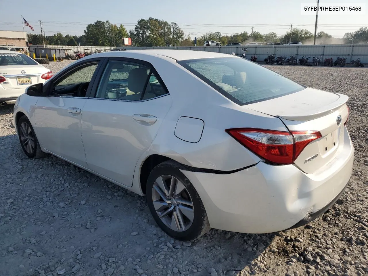 2014 Toyota Corolla Eco VIN: 5YFBPRHE5EP015468 Lot: 75556324