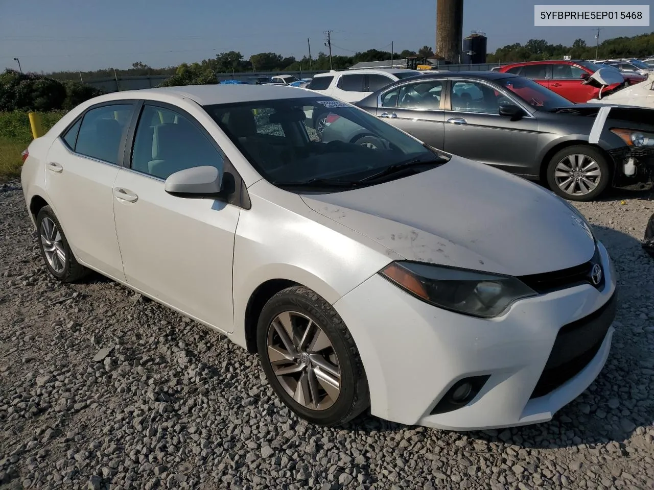 2014 Toyota Corolla Eco VIN: 5YFBPRHE5EP015468 Lot: 75556324