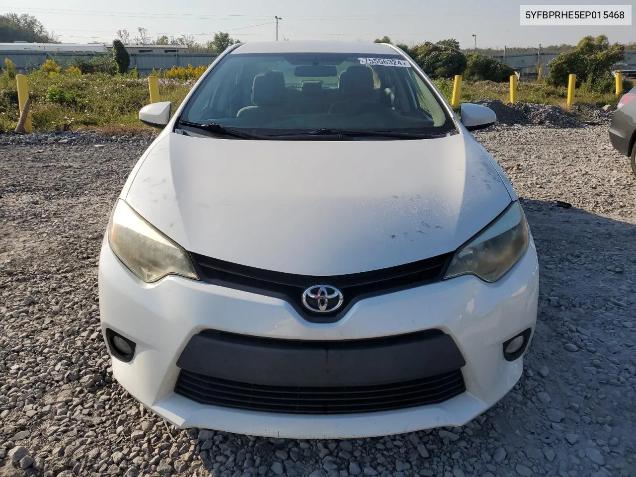 2014 Toyota Corolla Eco VIN: 5YFBPRHE5EP015468 Lot: 75556324