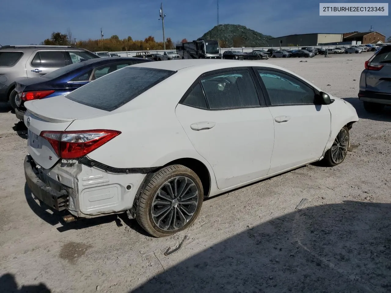 2014 Toyota Corolla L VIN: 2T1BURHE2EC123345 Lot: 75696694