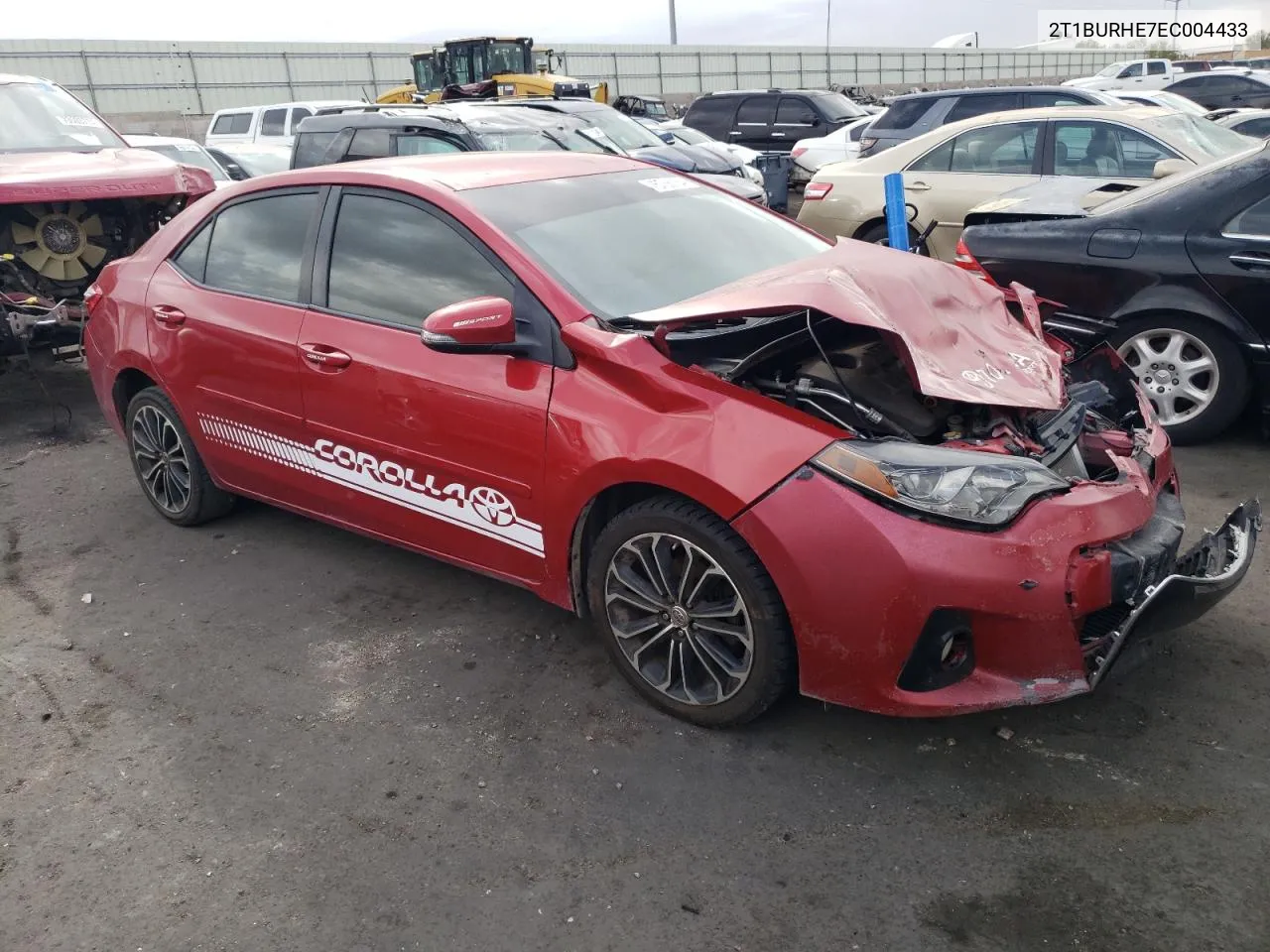 2T1BURHE7EC004433 2014 Toyota Corolla L