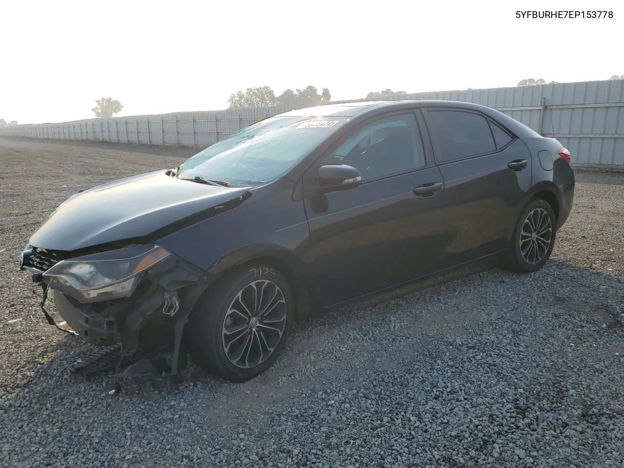 2014 Toyota Corolla L VIN: 5YFBURHE7EP153778 Lot: 75910474