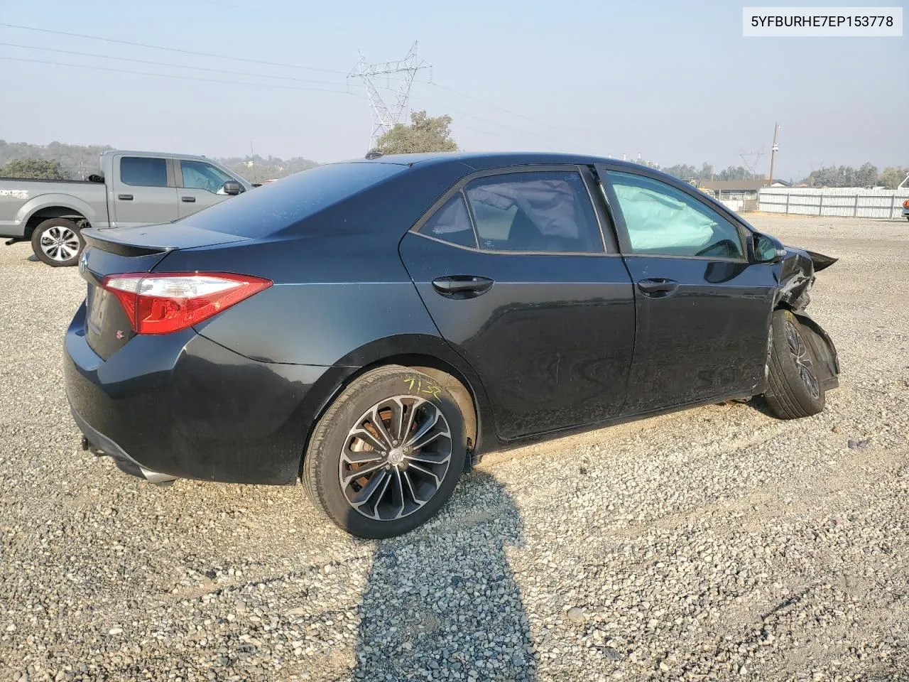 2014 Toyota Corolla L VIN: 5YFBURHE7EP153778 Lot: 75910474