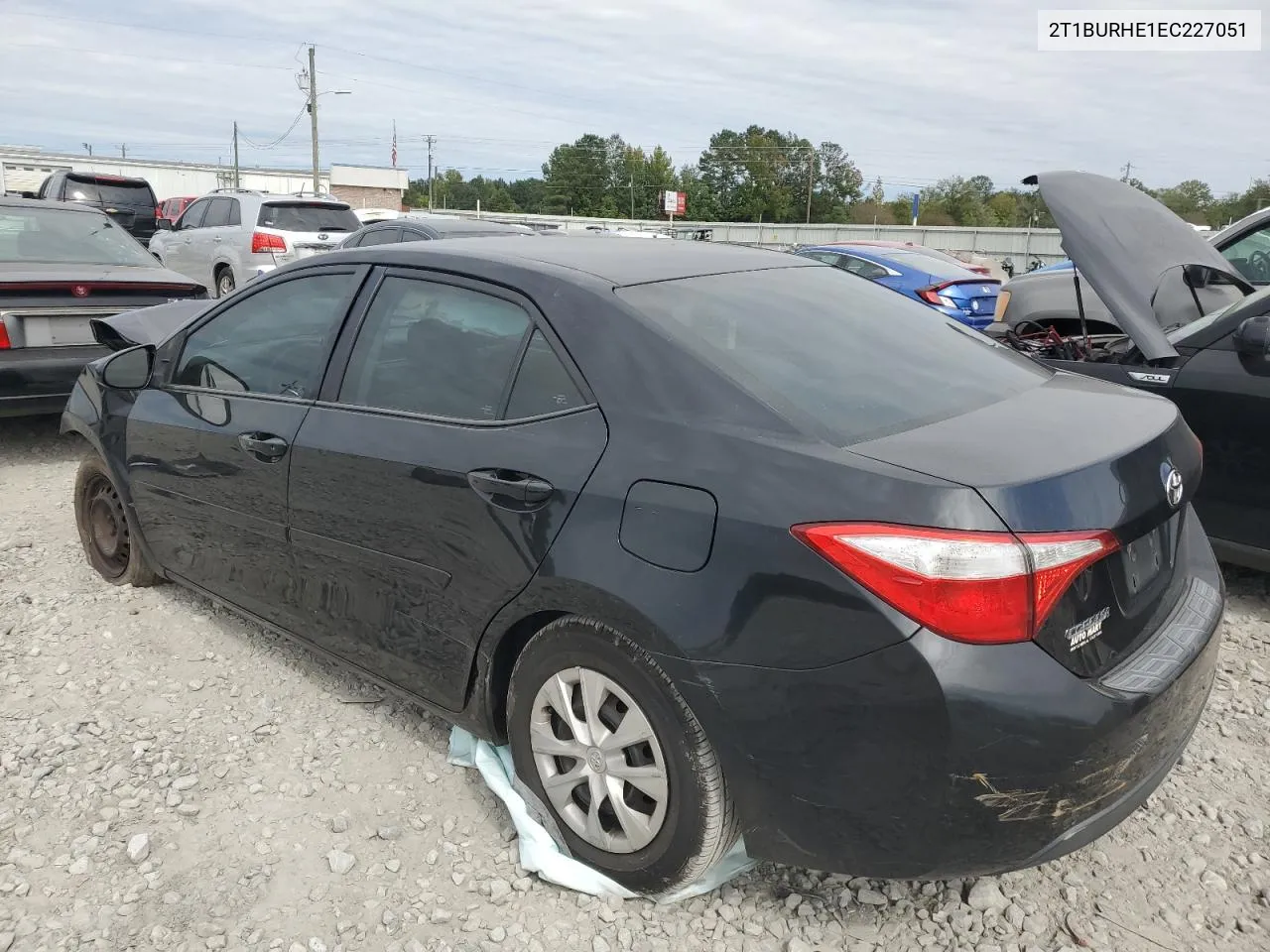 2014 Toyota Corolla L VIN: 2T1BURHE1EC227051 Lot: 76202564