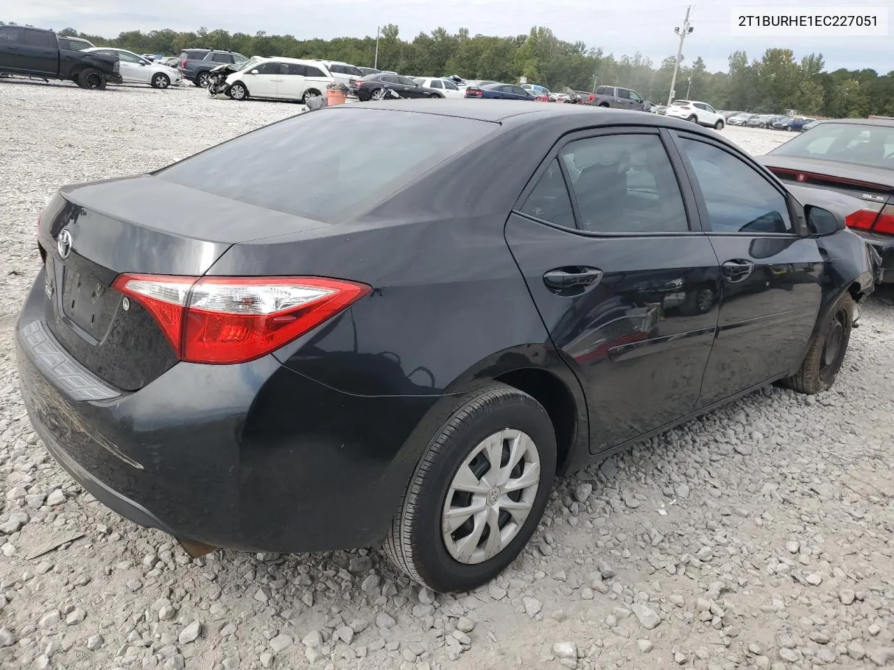 2014 Toyota Corolla L VIN: 2T1BURHE1EC227051 Lot: 76202564