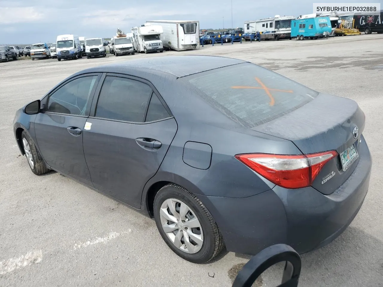 2014 Toyota Corolla L VIN: 5YFBURHE1EP032888 Lot: 76235004