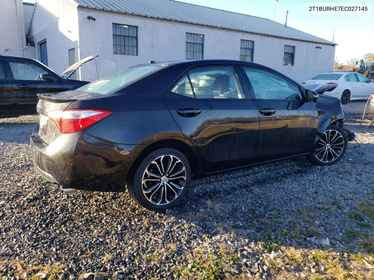 2014 Toyota Corolla L VIN: 2T1BURHE7EC027145 Lot: 76238234