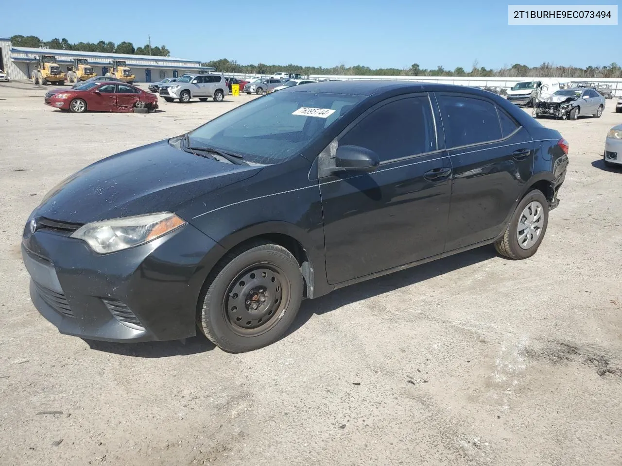 2014 Toyota Corolla L VIN: 2T1BURHE9EC073494 Lot: 76395744