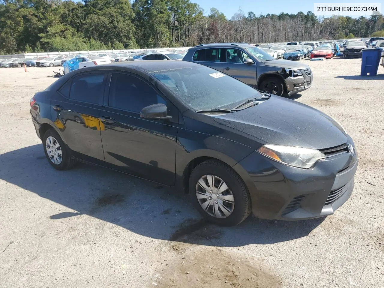 2014 Toyota Corolla L VIN: 2T1BURHE9EC073494 Lot: 76395744