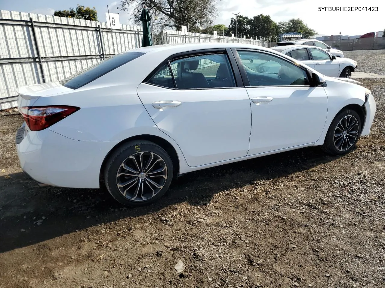 2014 Toyota Corolla L VIN: 5YFBURHE2EP041423 Lot: 76422334