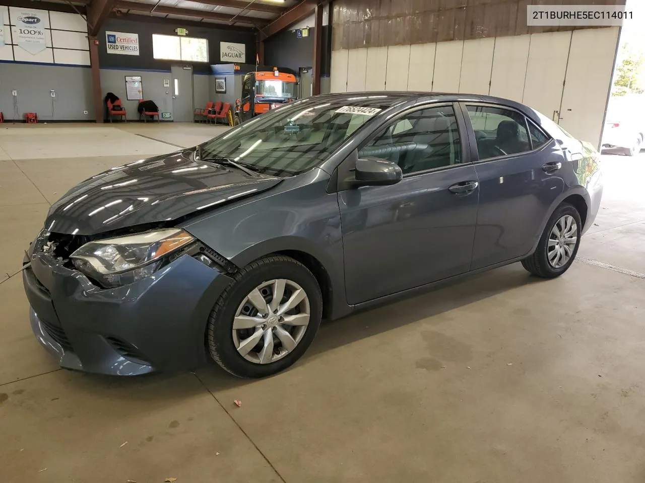 2014 Toyota Corolla L VIN: 2T1BURHE5EC114011 Lot: 76524424