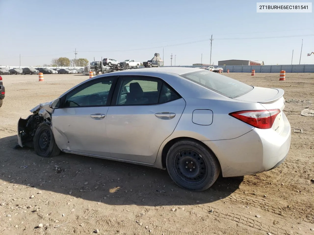 2014 Toyota Corolla L VIN: 2T1BURHE6EC181541 Lot: 76742674