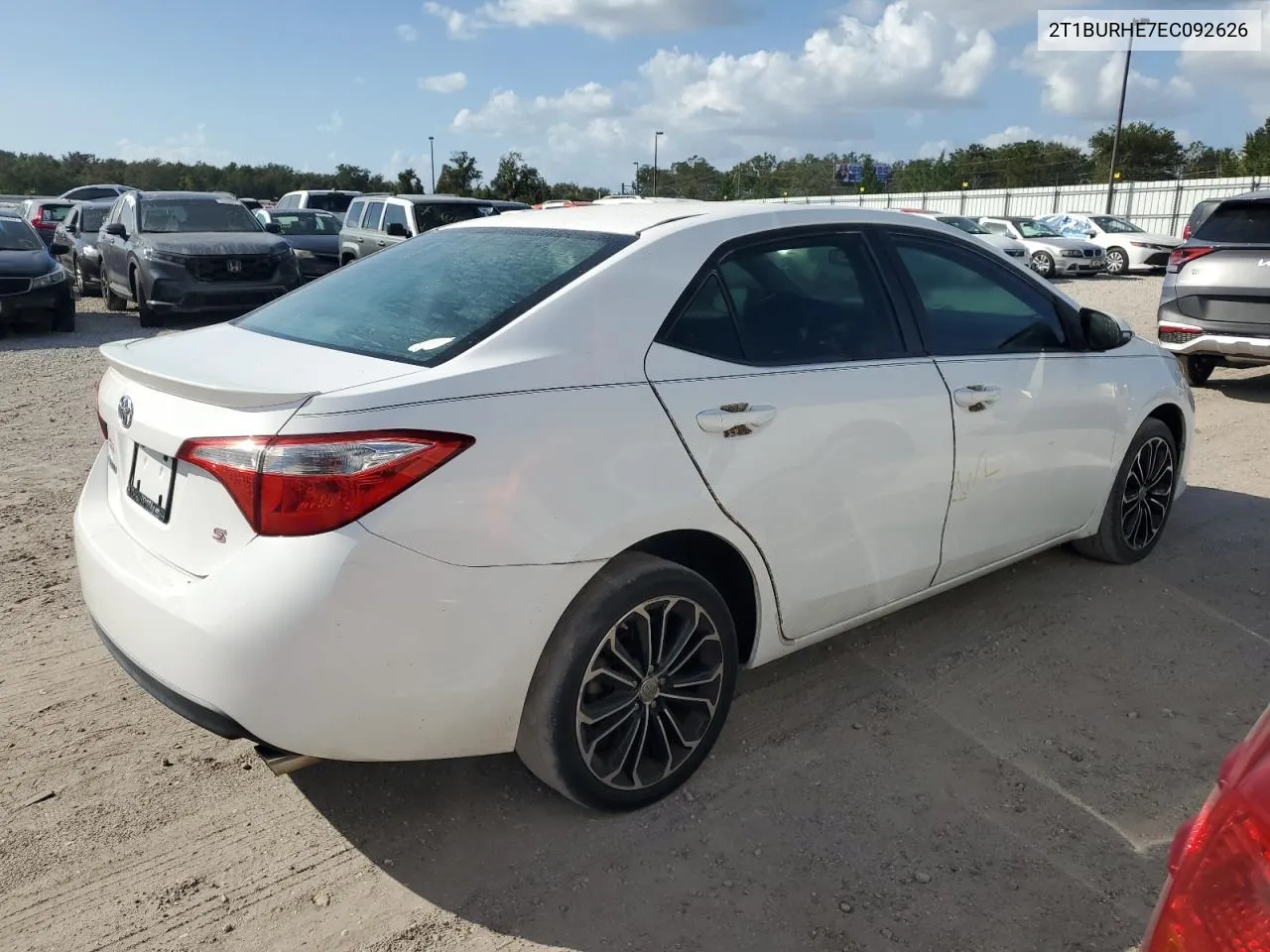 2014 Toyota Corolla L VIN: 2T1BURHE7EC092626 Lot: 76756144