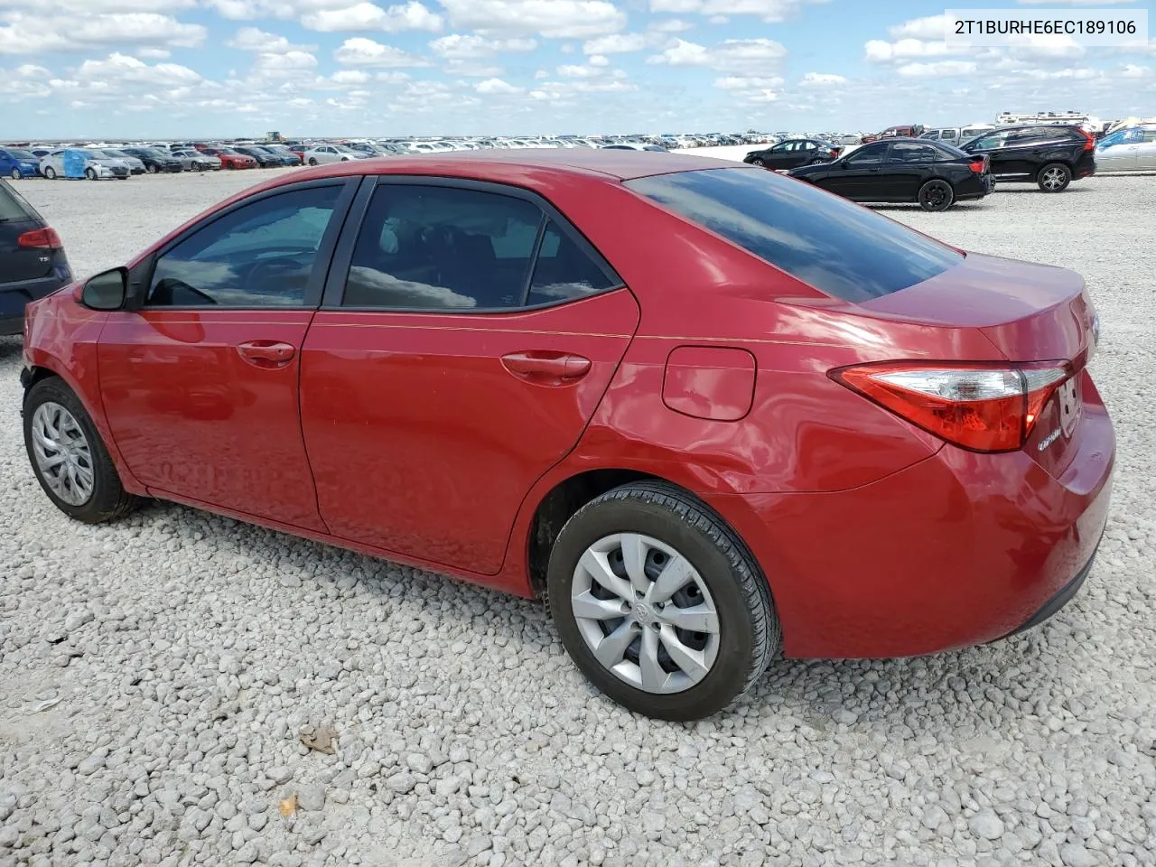 2014 Toyota Corolla L VIN: 2T1BURHE6EC189106 Lot: 76764944