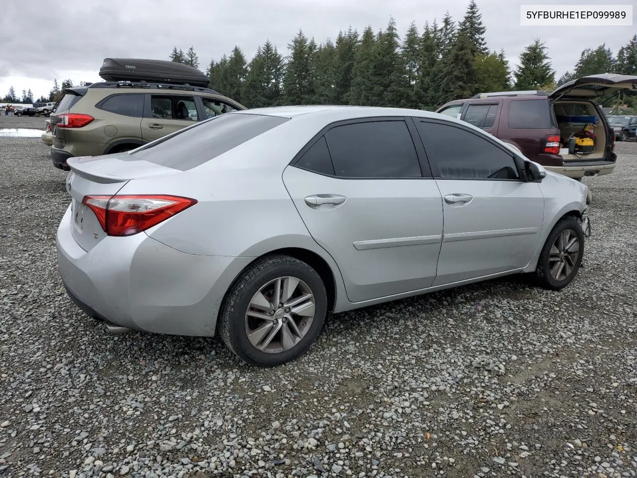 2014 Toyota Corolla L VIN: 5YFBURHE1EP099989 Lot: 76766194