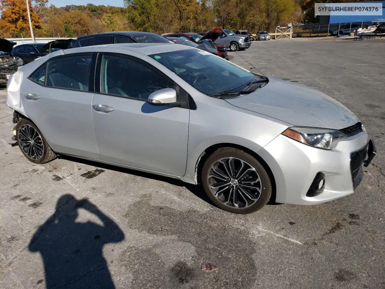 5YFBURHE8EP074376 2014 Toyota Corolla L