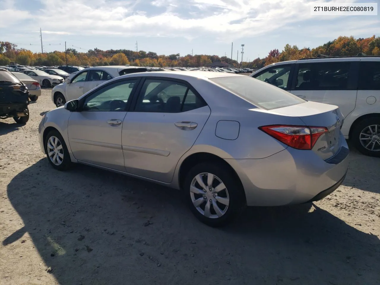 2014 Toyota Corolla L VIN: 2T1BURHE2EC080819 Lot: 77139394