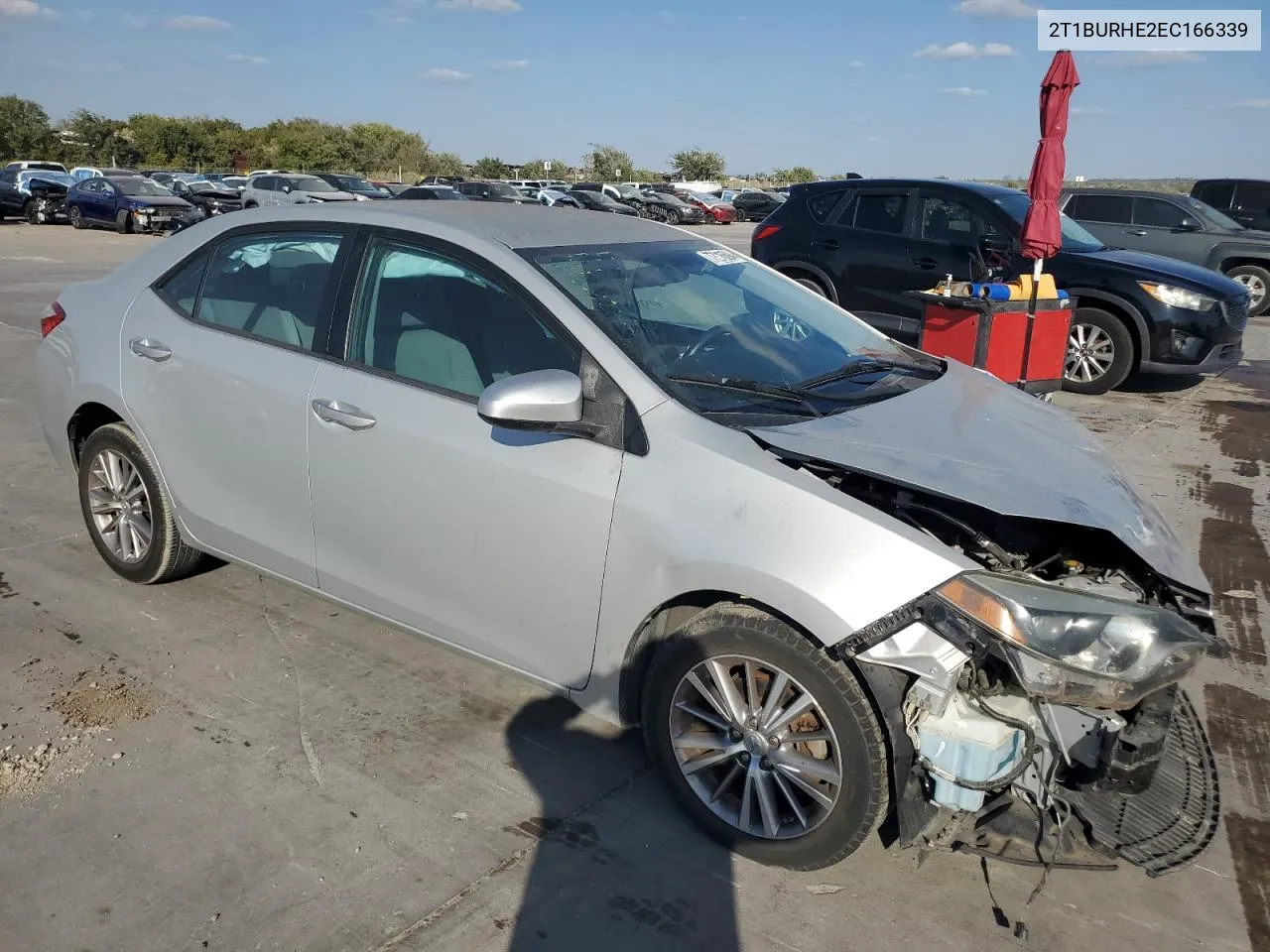 2T1BURHE2EC166339 2014 Toyota Corolla L