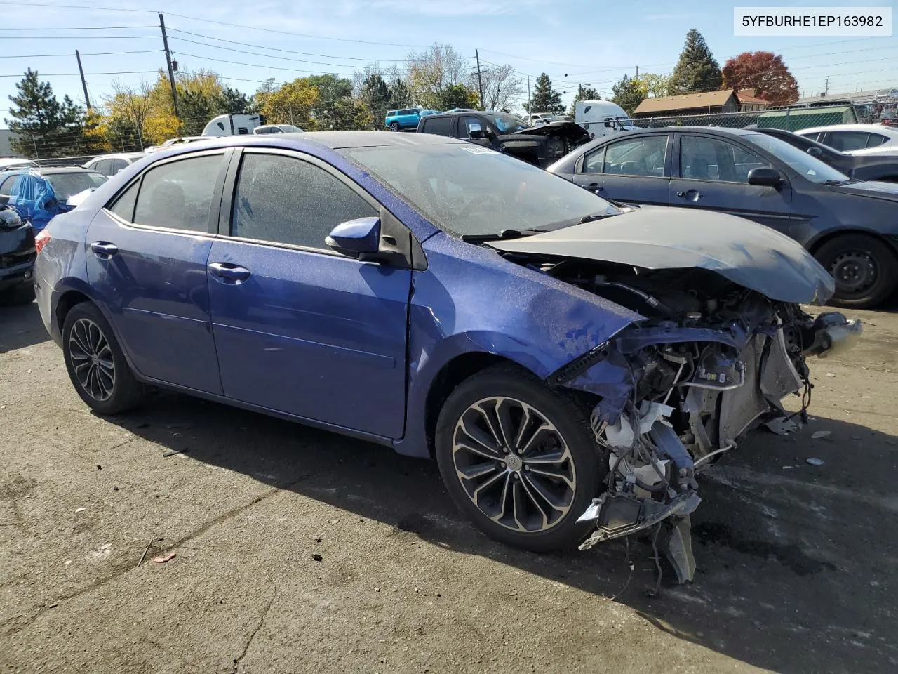 2014 Toyota Corolla L VIN: 5YFBURHE1EP163982 Lot: 77225704