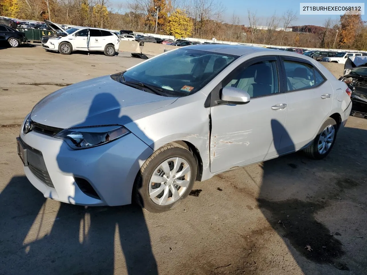 2014 Toyota Corolla L VIN: 2T1BURHEXEC068112 Lot: 77325444