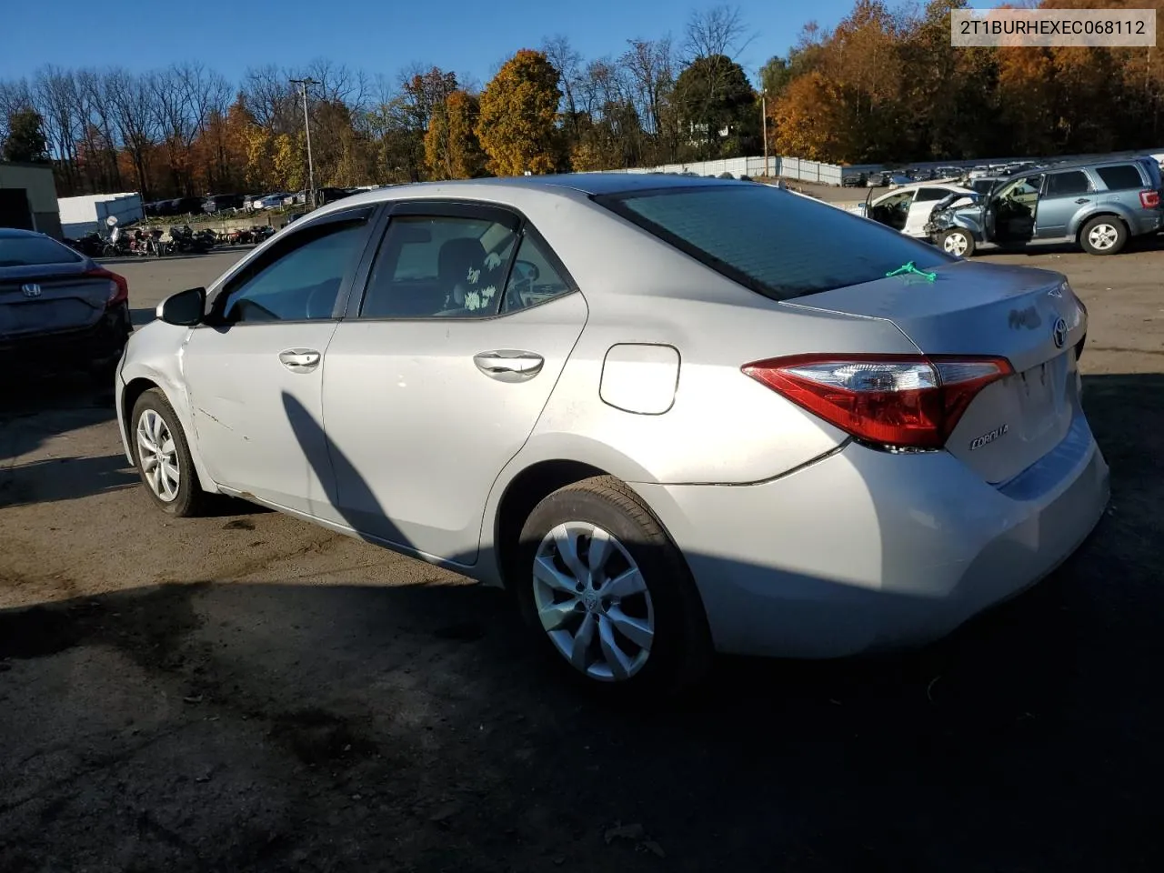 2014 Toyota Corolla L VIN: 2T1BURHEXEC068112 Lot: 77325444