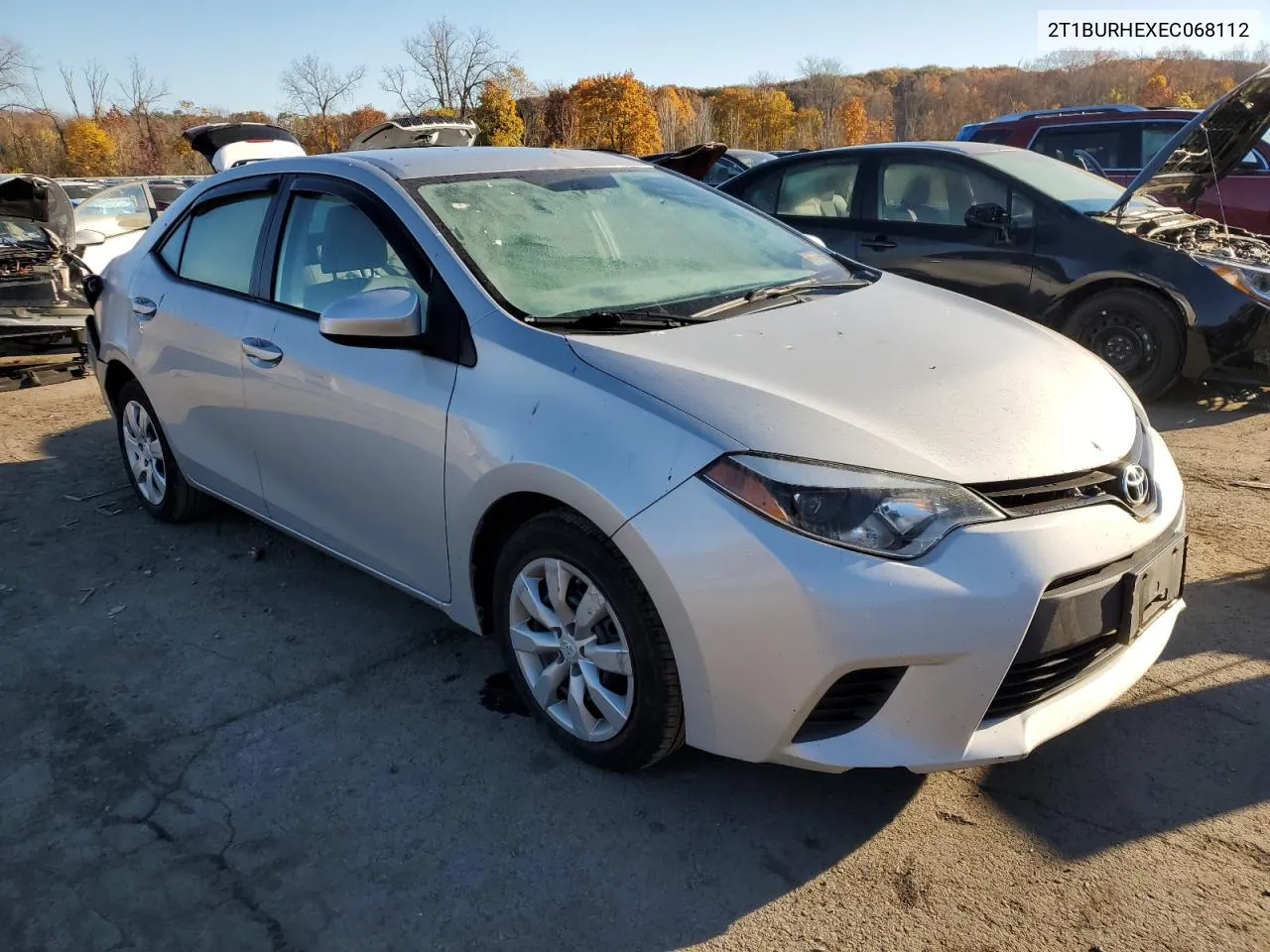 2014 Toyota Corolla L VIN: 2T1BURHEXEC068112 Lot: 77325444