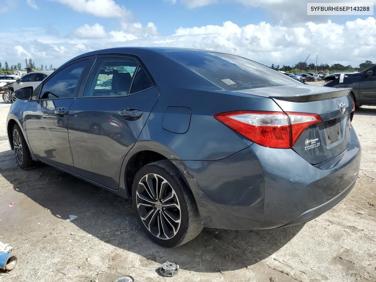 2014 Toyota Corolla L VIN: 5YFBURHE6EP143288 Lot: 77341374