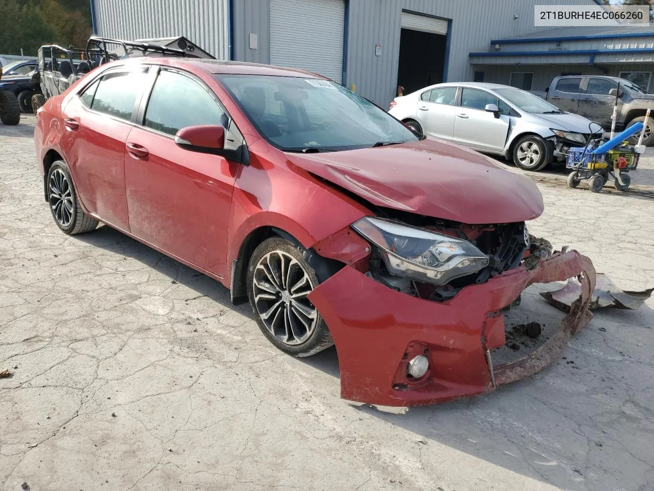 2014 Toyota Corolla L VIN: 2T1BURHE4EC066260 Lot: 77362434