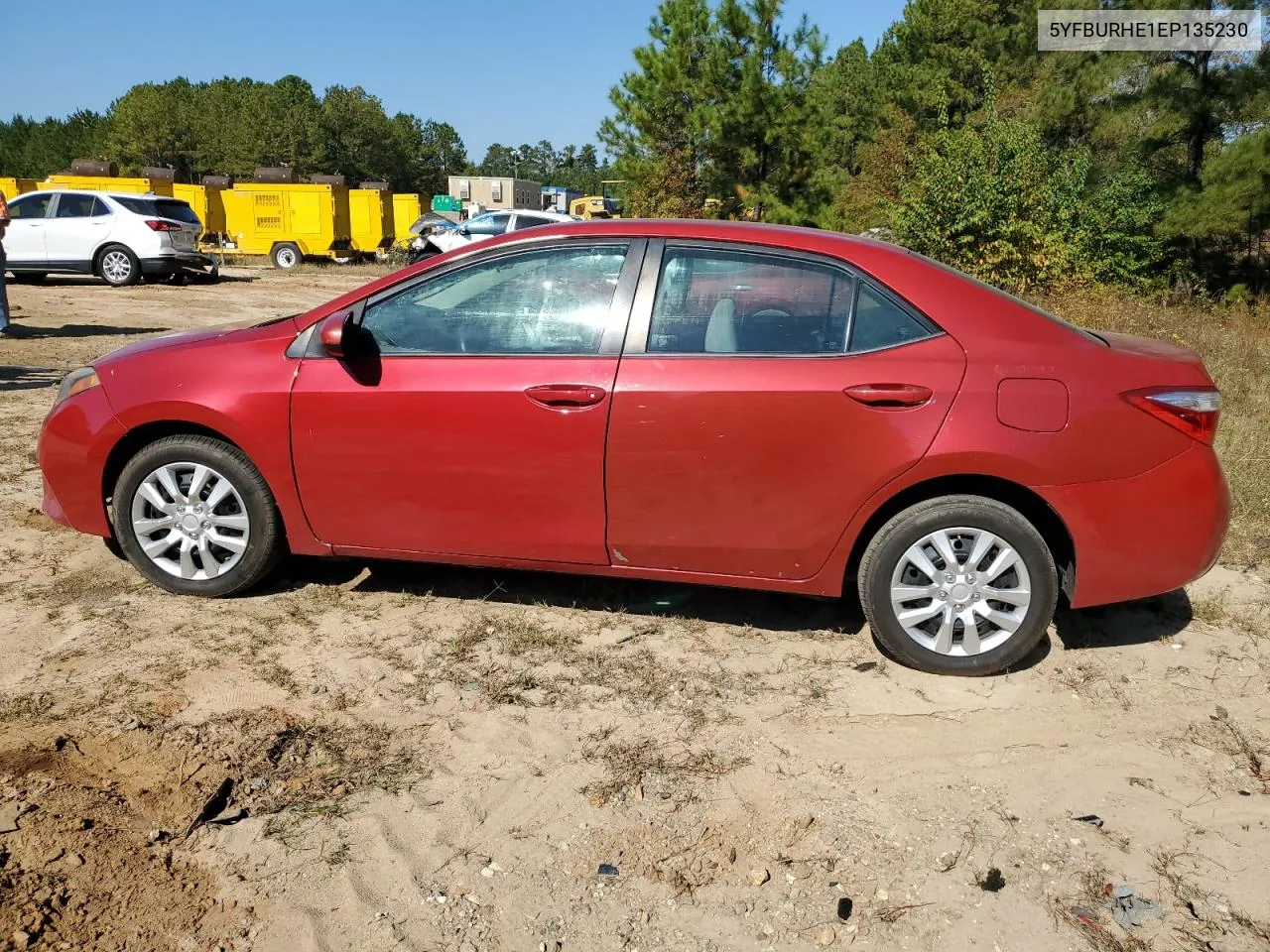 5YFBURHE1EP135230 2014 Toyota Corolla L