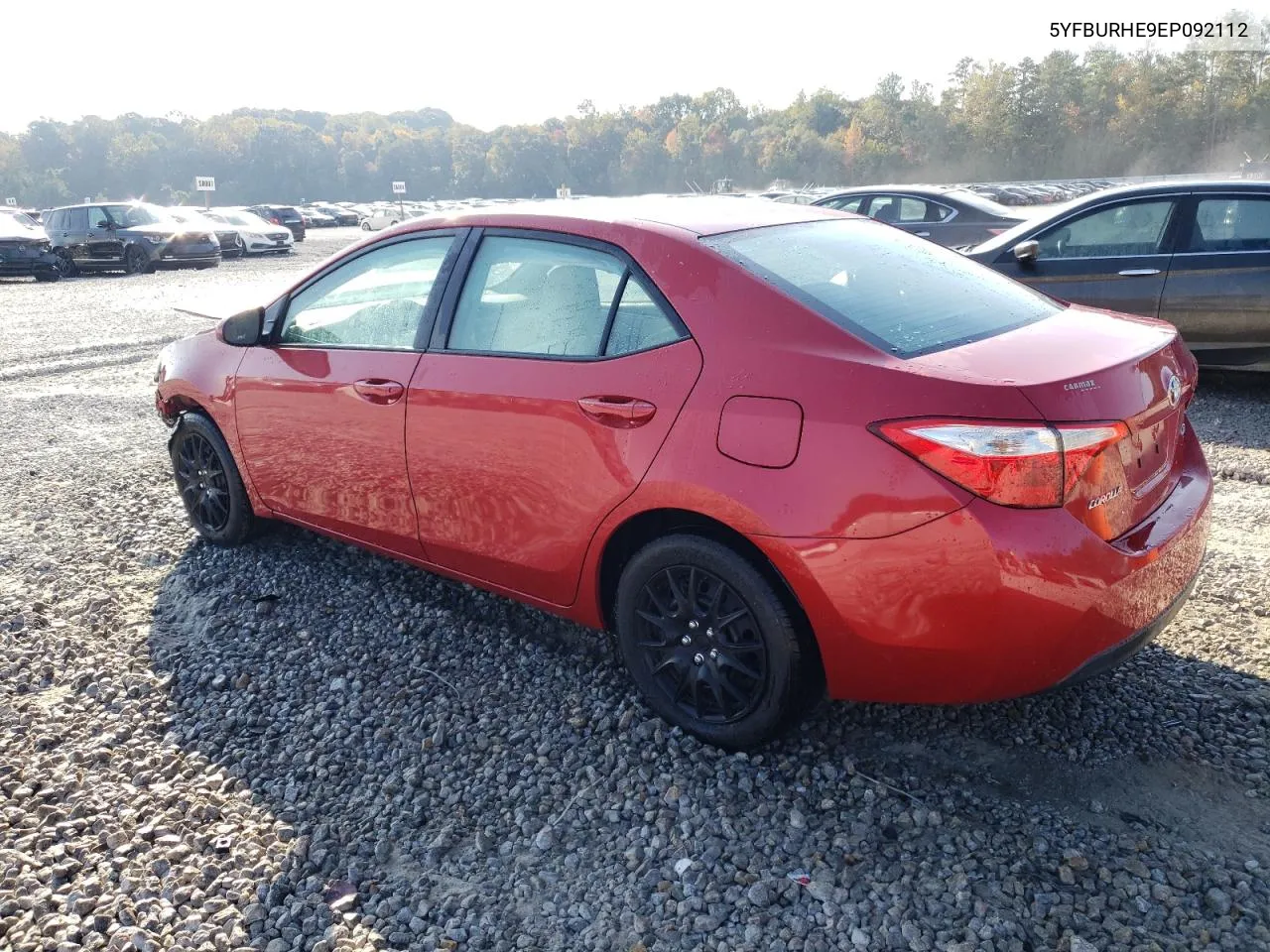 2014 Toyota Corolla L VIN: 5YFBURHE9EP092112 Lot: 77703174