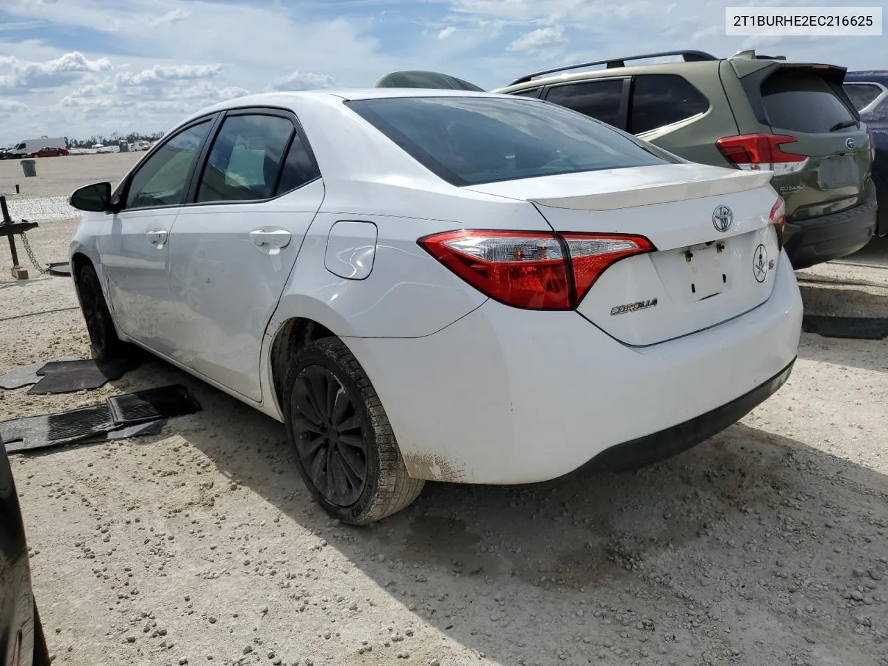 2014 Toyota Corolla L VIN: 2T1BURHE2EC216625 Lot: 77875344