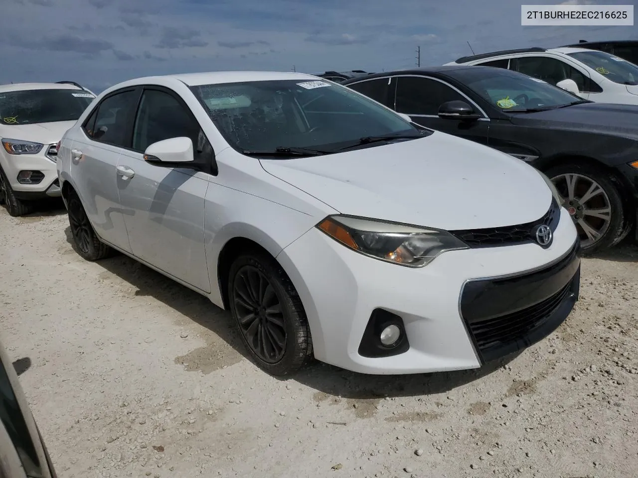 2014 Toyota Corolla L VIN: 2T1BURHE2EC216625 Lot: 77875344