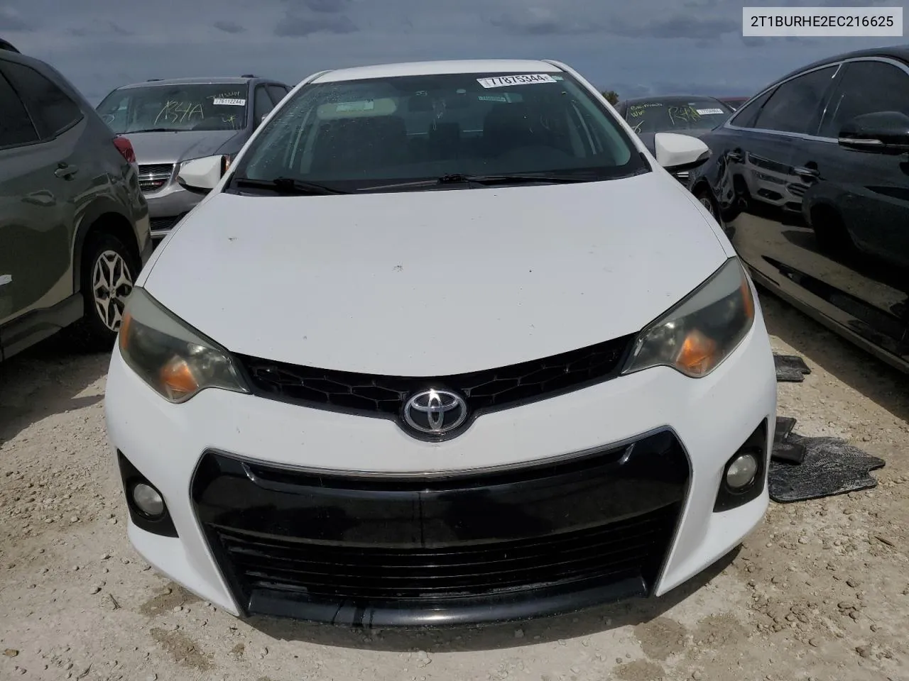 2T1BURHE2EC216625 2014 Toyota Corolla L