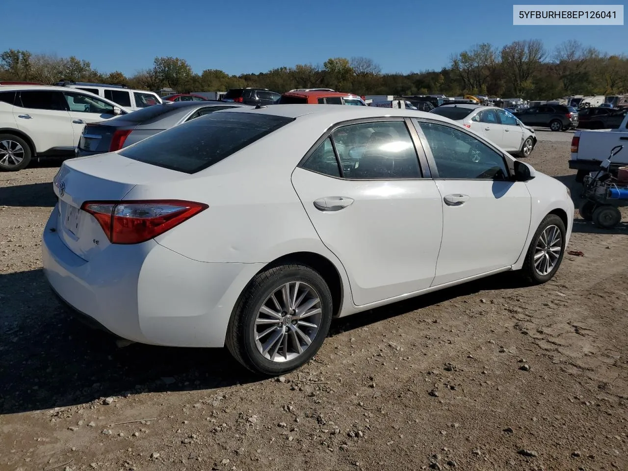 5YFBURHE8EP126041 2014 Toyota Corolla L