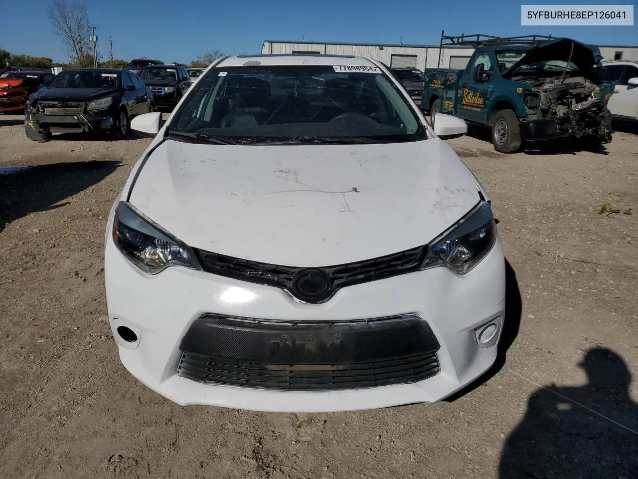 2014 Toyota Corolla L VIN: 5YFBURHE8EP126041 Lot: 77898954