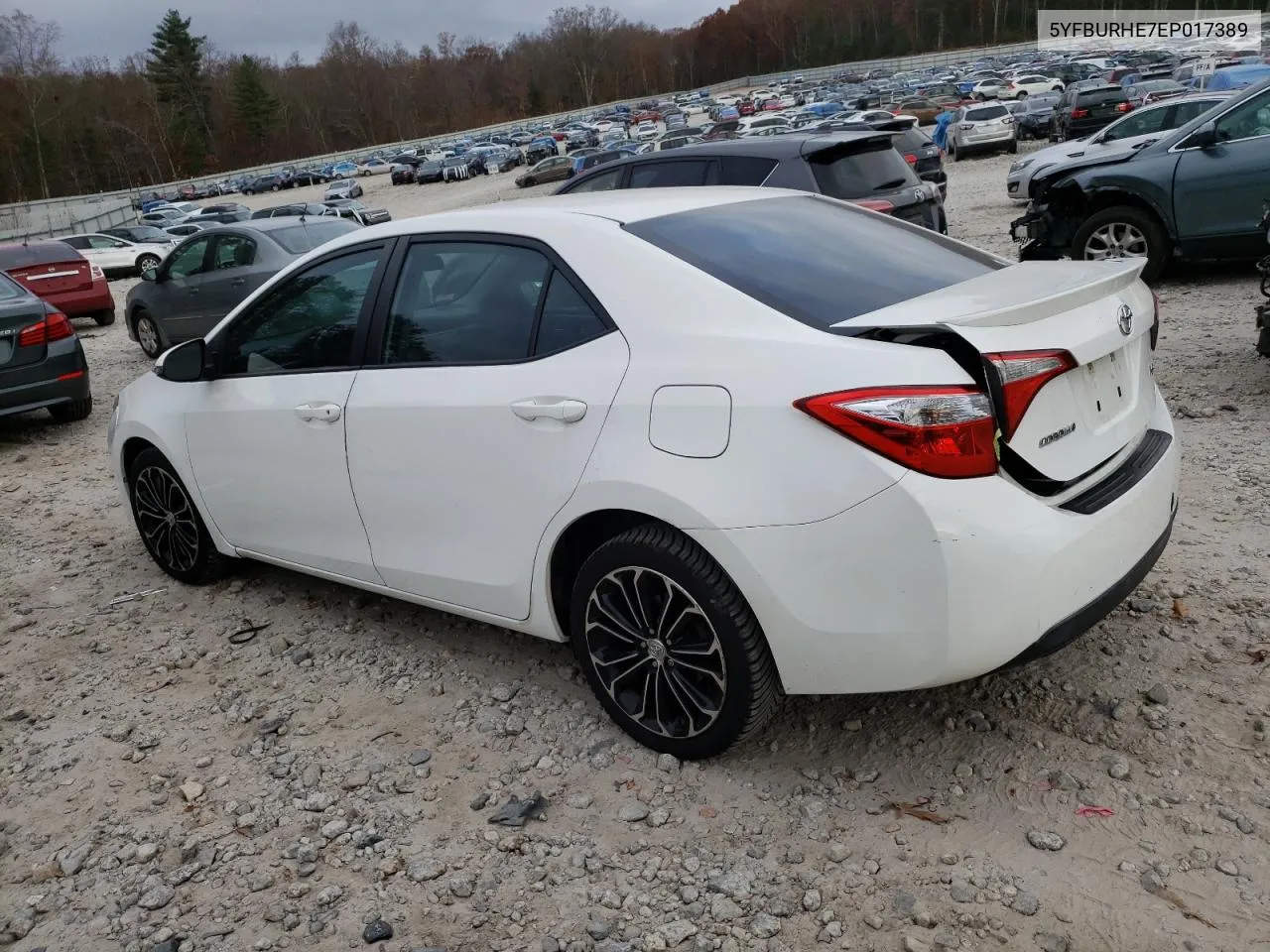 2014 Toyota Corolla L VIN: 5YFBURHE7EP017389 Lot: 77961304