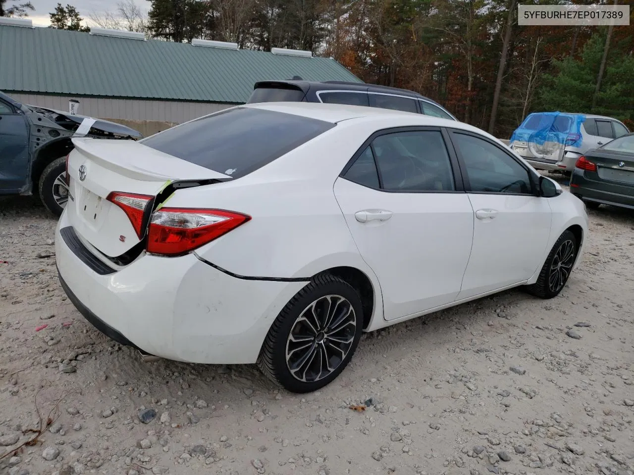 2014 Toyota Corolla L VIN: 5YFBURHE7EP017389 Lot: 77961304