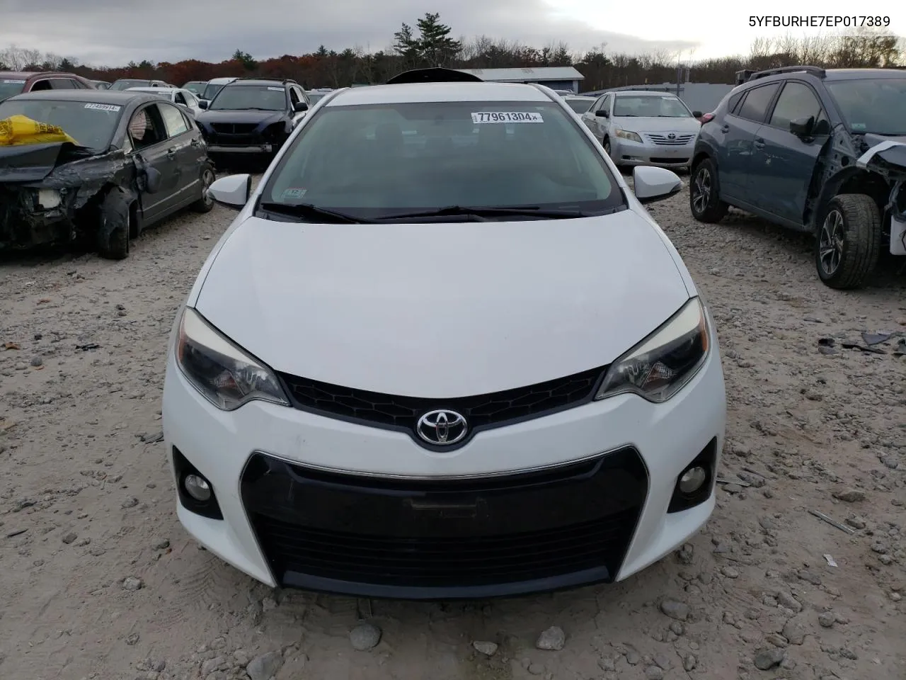 2014 Toyota Corolla L VIN: 5YFBURHE7EP017389 Lot: 77961304