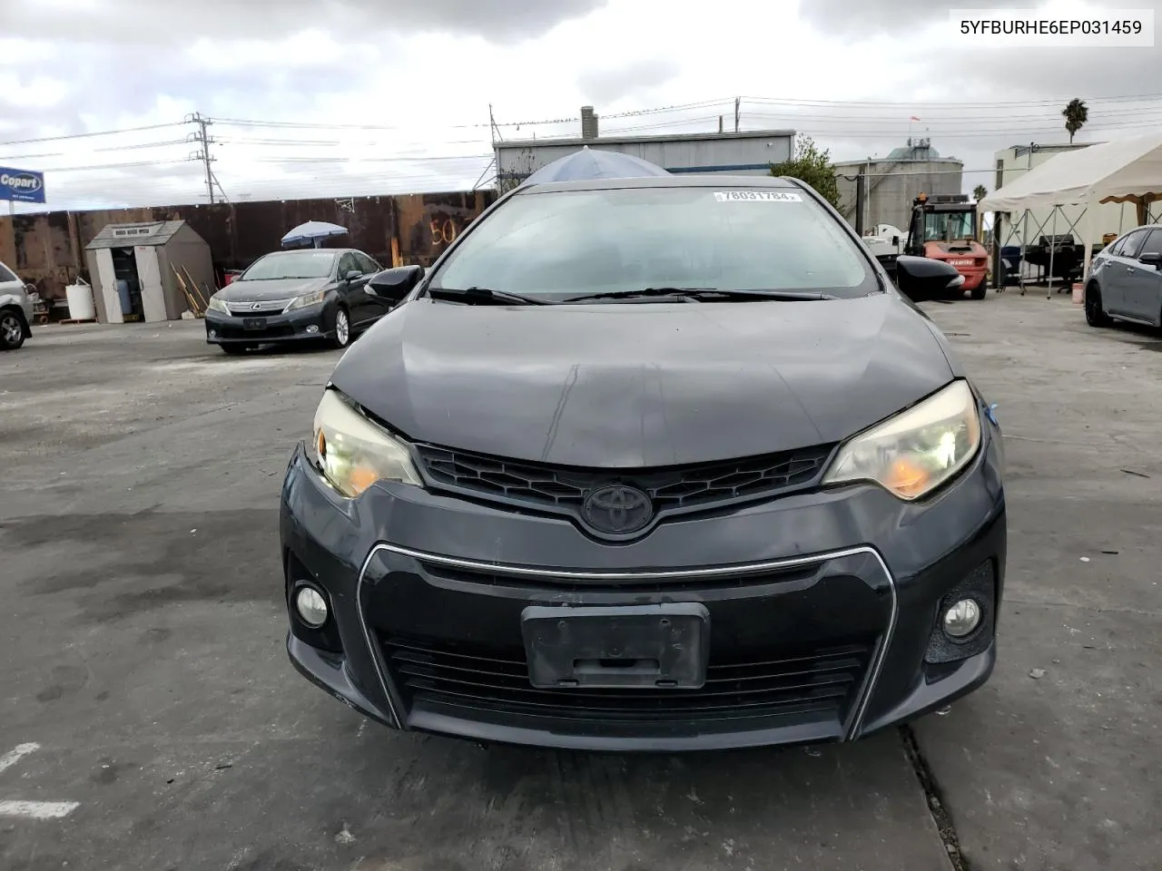 2014 Toyota Corolla L VIN: 5YFBURHE6EP031459 Lot: 78031784