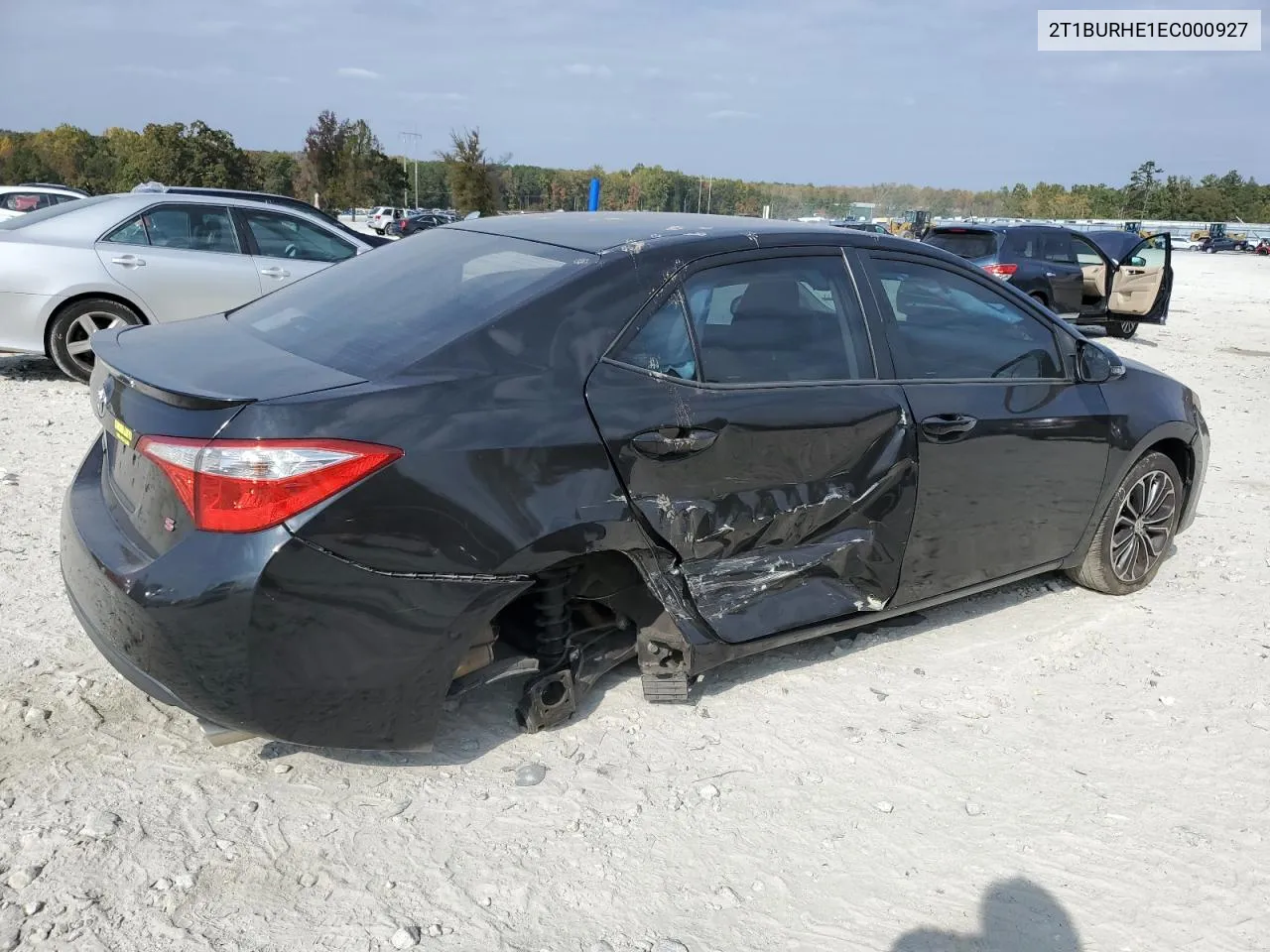 2014 Toyota Corolla L VIN: 2T1BURHE1EC000927 Lot: 78158644