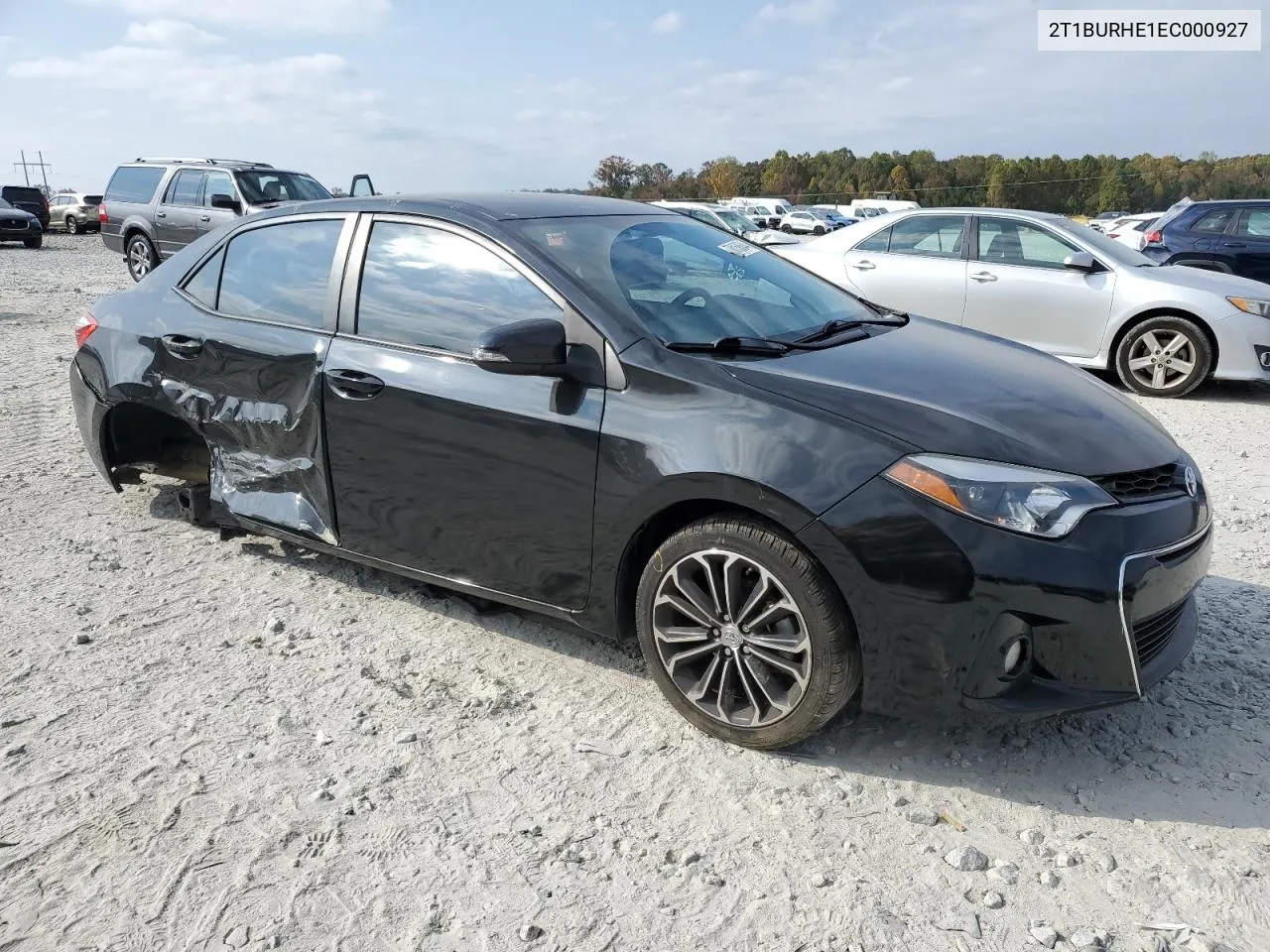 2014 Toyota Corolla L VIN: 2T1BURHE1EC000927 Lot: 78158644