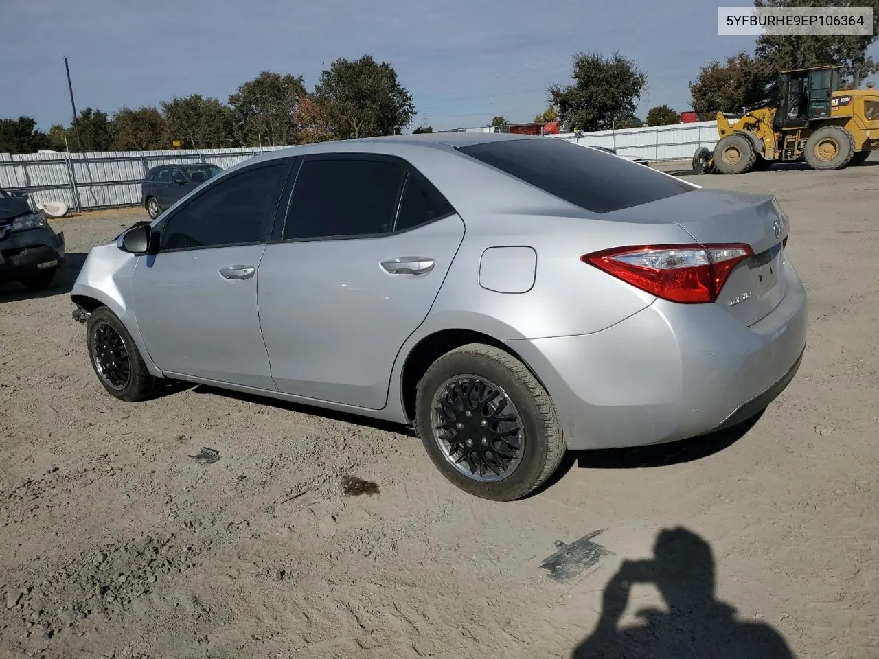 2014 Toyota Corolla L VIN: 5YFBURHE9EP106364 Lot: 78197494