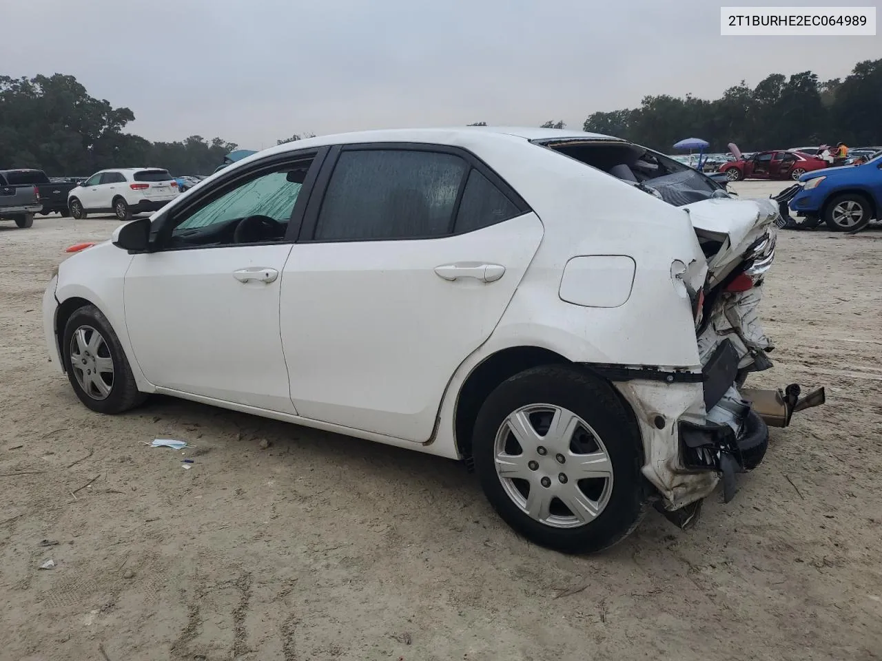 2014 Toyota Corolla L VIN: 2T1BURHE2EC064989 Lot: 78222964